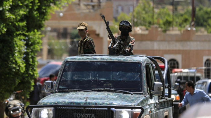 Houthi-Kämpfer im Jemen
