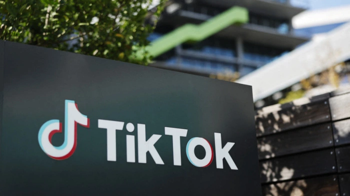 CULVER CITY, CALIFORNIA - JANUARY 23: The TikTok logo is displayed at a TikTok office on January 23, 2026 in Culver City, California. TikTok announced that its Chinese parent company, ByteDance, completed a deal to form a new U.S. TikTok entity with non-Chinese investors. Mario Tama/Getty Images/AFP (Photo by MARIO TAMA / GETTY IMAGES NORTH AMERICA / Getty Images via AFP)