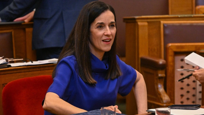 Ungarns Außenministerin Anita Orbán