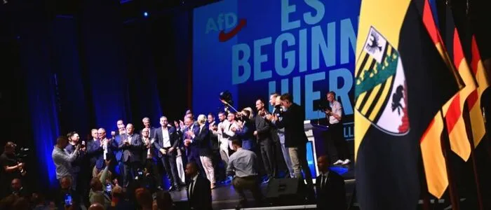 AfD feiert Wahlsieg in Sachsen-Anhalt