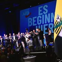 AfD feiert Wahlsieg in Sachsen-Anhalt