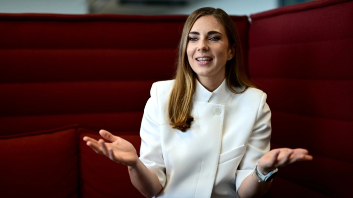Simone Stribl führt die ORF-Interviews