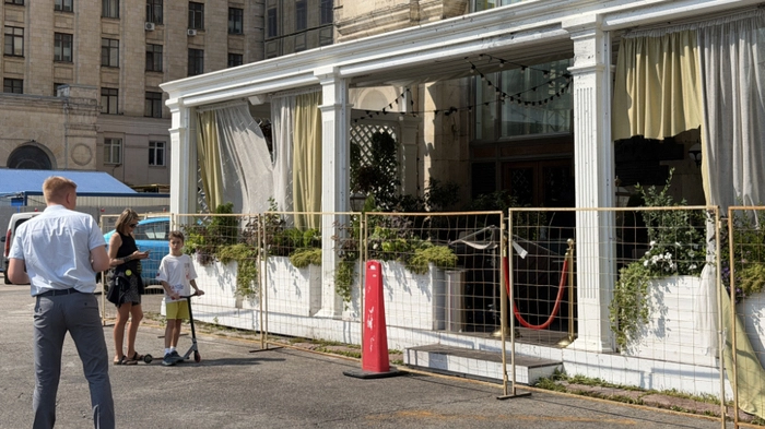 Das Moskauer Restaurant in dem der Sprengsatz gezündet wurde