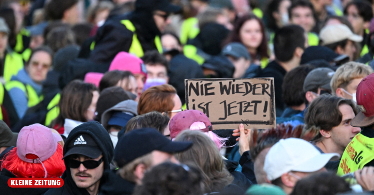 Blockade in Erfurt: 15.000 Menschen protestieren gegen AfD-Parteitag