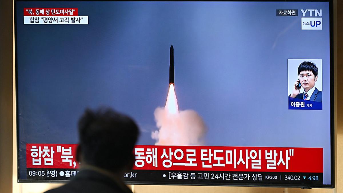 Mehrere ballistische Kurzstreckenraketen sollen von Nordkorea abgefeuert worden sein