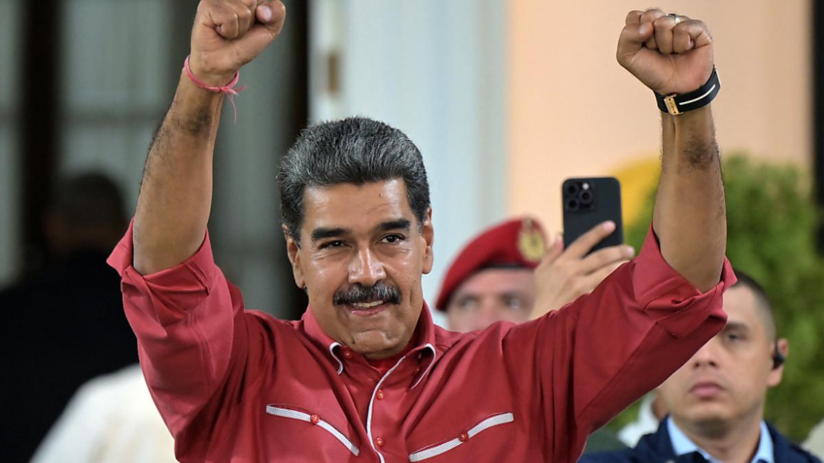 Venezuelas umstrittener Präsident Nicolas Maduro