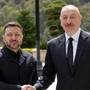 Selenskyj mit seinem aserbaidschanischen Amtskollegen Ilham Alijew | Selenskyj mit seinem aserbaidschanischen Amtskollegen Ilham Alijew