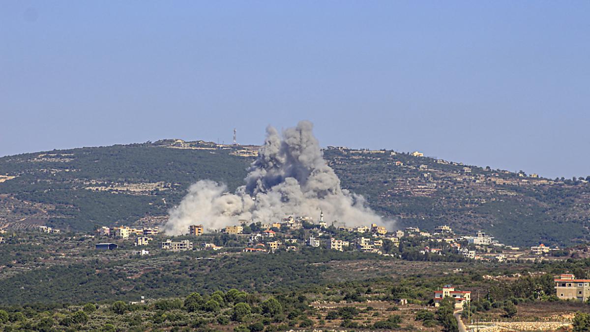 Dunkle Rauchwolken über dem Libanon | Dunkle Rauchwolken über dem Libanon