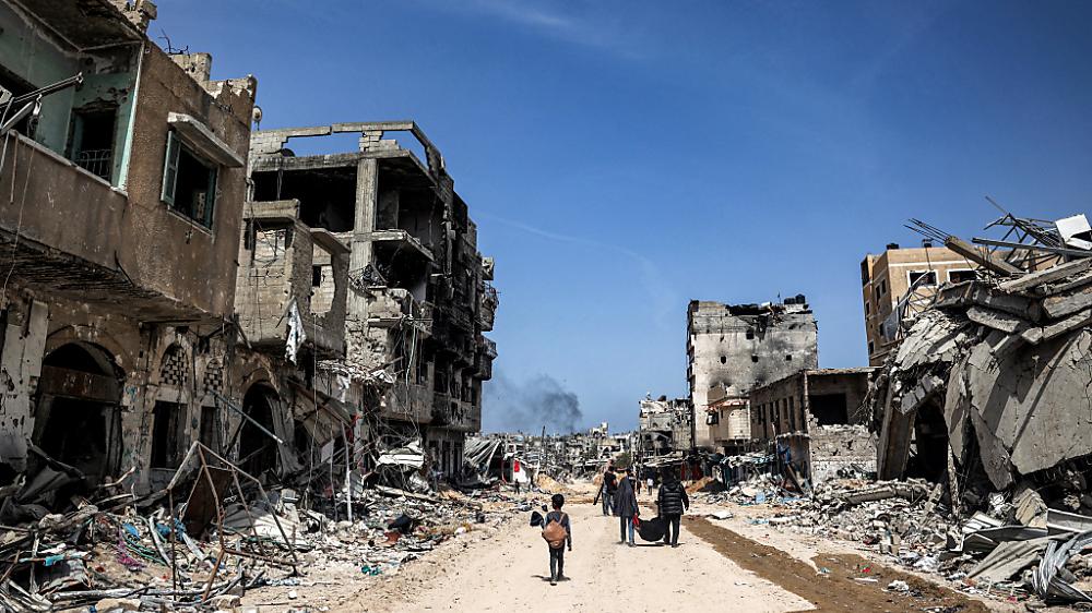 Zerstörte Gebäude in Khan Younis im Gazastreifen | Zerstörte Gebäude in Khan Younis im Gazastreifen