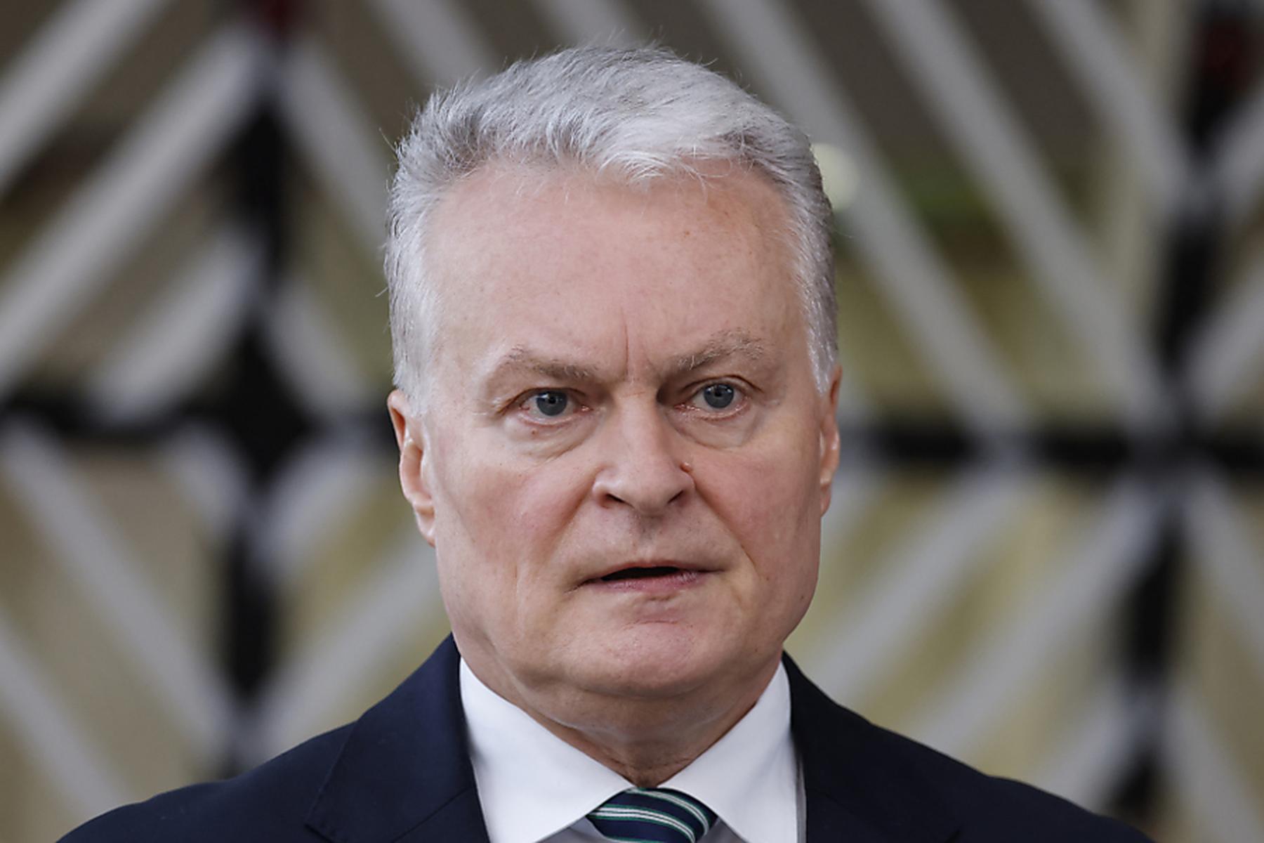 Vilnius: Präsidentenwahl in Litauen - Amtsinhaber Nauseda Favorit