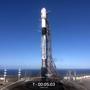 Die Rakete SpaceX Falcon 9 hob in Vandenberg ab | Die Rakete SpaceX Falcon 9 hob in Vandenberg ab