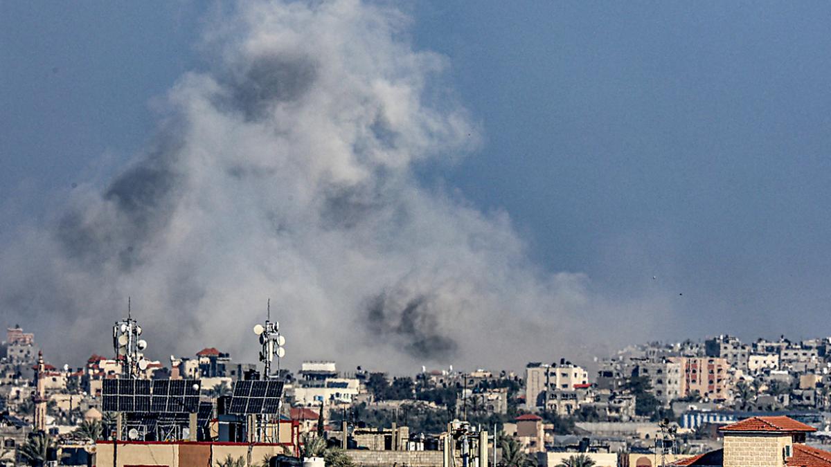 Rauch über dem Gazastreifen | Rauch über dem Gazastreifen