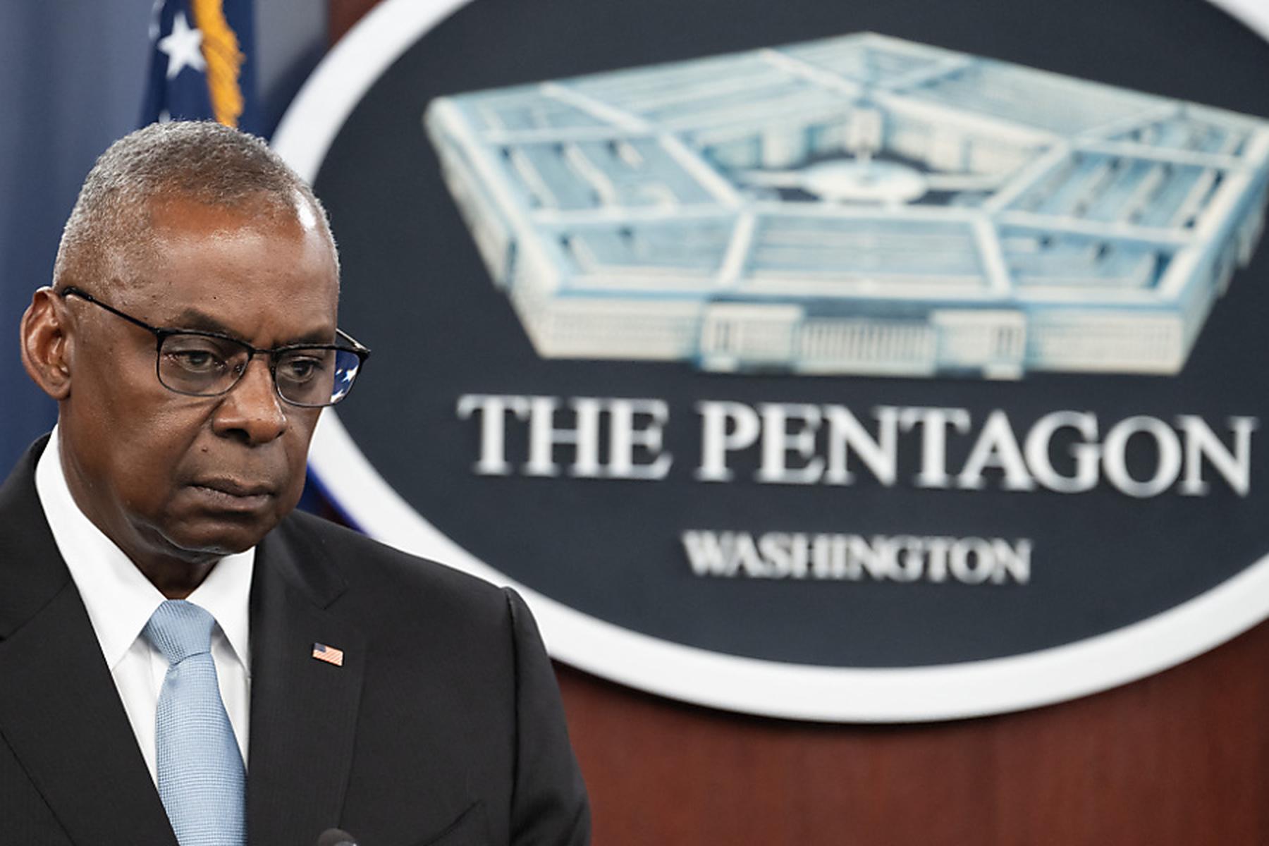 Washington: US-Verteidigungsminister Austin unterzieht sich Eingriff