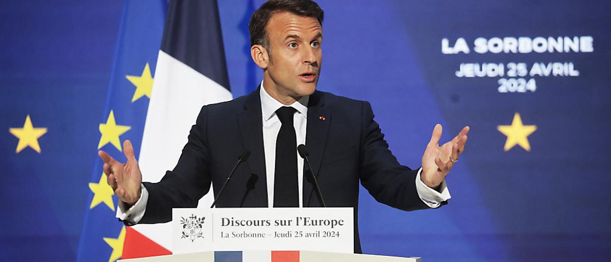 Macron warnt vor Sterben Europas