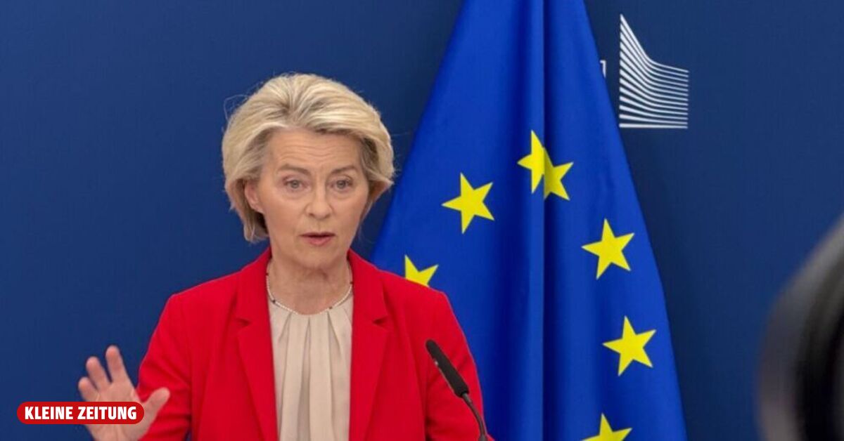 Brüssel: Die EU -Kommission schlägt vor, Israel zuzulassen