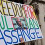 Auf der Straße kann sich Assange der Unterstützung sicher sein | Auf der Straße kann sich Assange der Unterstützung sicher sein