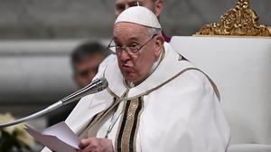 Papst Franziskus ist derzeit auf dem Weg der Besserung 