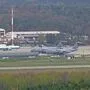 Drei amerikanische Boeings stehen am US-Stützpunkt Ramstein. | Drei amerikanische Boeings stehen am US-Stützpunkt Ramstein