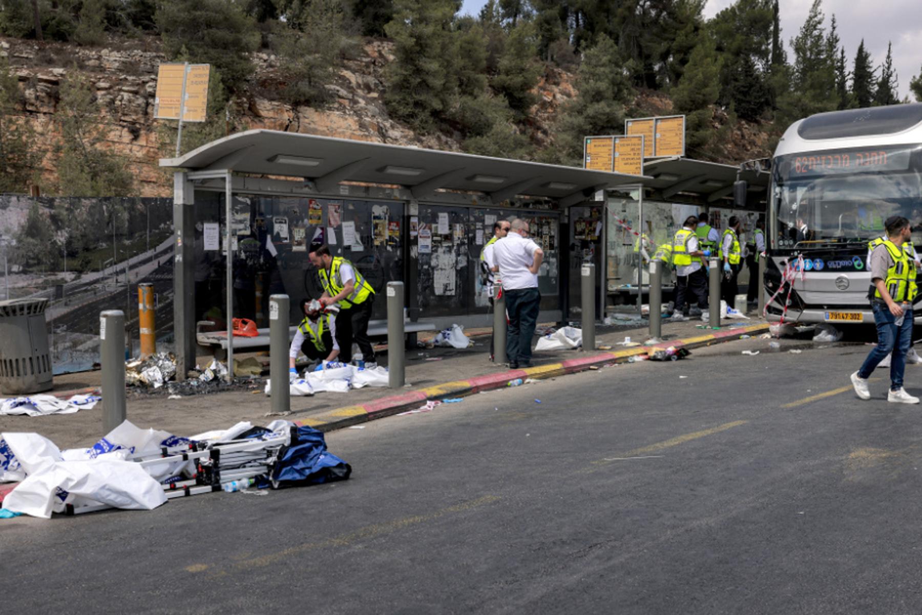 Jerusalem: Hamas reklamiert Anschlag in Jerusalem für sich