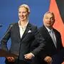 Alice Weidel bei Viktor Orbán | Alice Weidel bei Viktor Orbán
