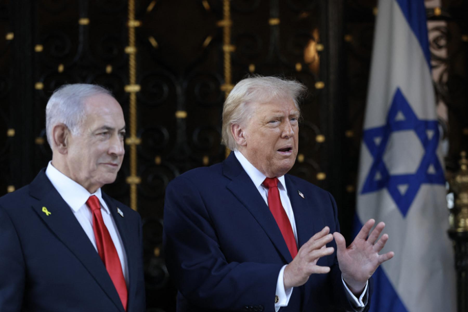 Nahost: Trump droht nach Treffen mit Netanyahu Iran und Hamas