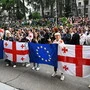 Georgien beschließt umstrittenes Gesetz trotz Demonstrationen | Georgien beschließt umstrittenes Gesetz trotz Demonstrationen