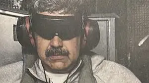 Nicolás Maduro als Gefangener auf dem Weg in die USA | Nicolás Maduro als Gefangener auf dem Weg in die USA