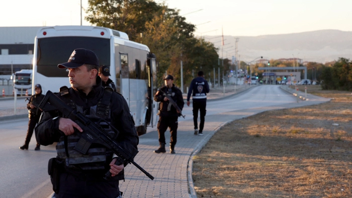 Der Schauplatz des Anschlags in Kahramankazan bei Ankara | Der Schauplatz des Anschlags in Kahramankazan bei Ankara