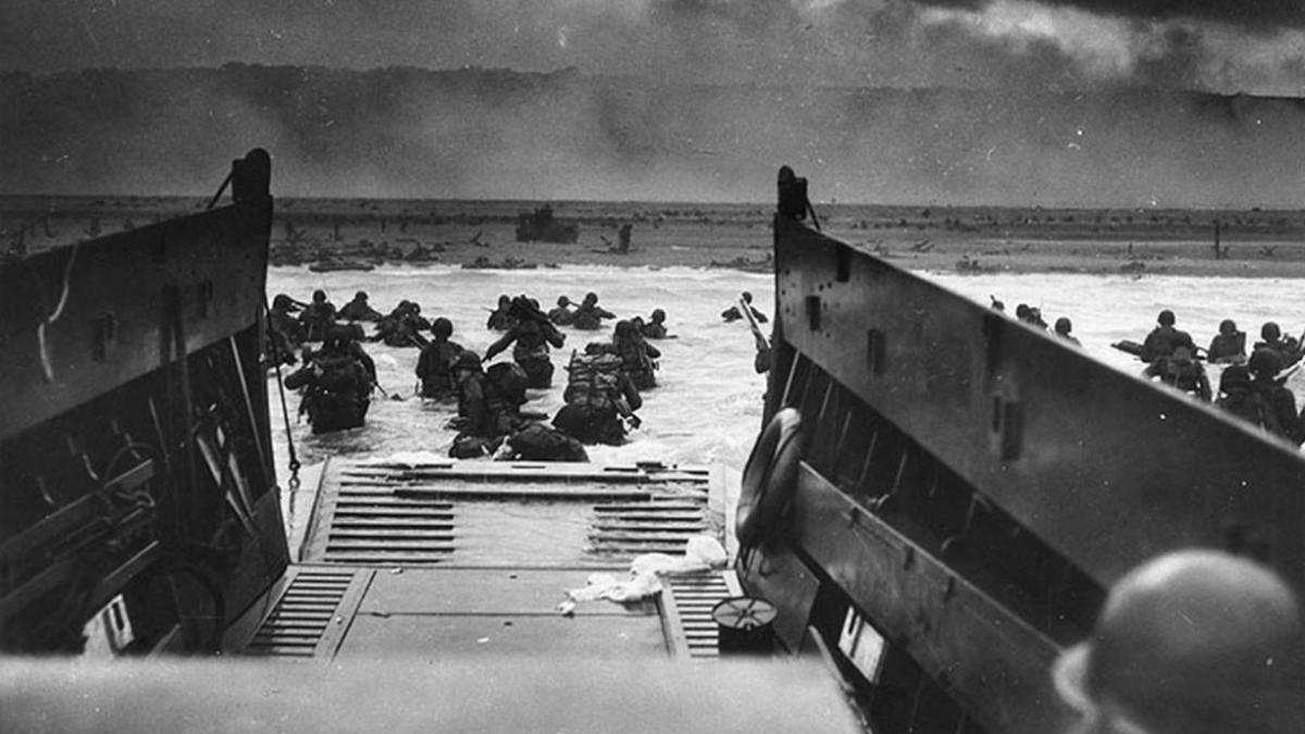 Soldaten der Alliierten landeten am 6. Juni 1944 in der Normandie | Soldaten der Alliierten landeten am 6. Juni 1944 in der Normandie