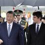 Chinas Präsident Xi ist seit Sonntag in Paris
