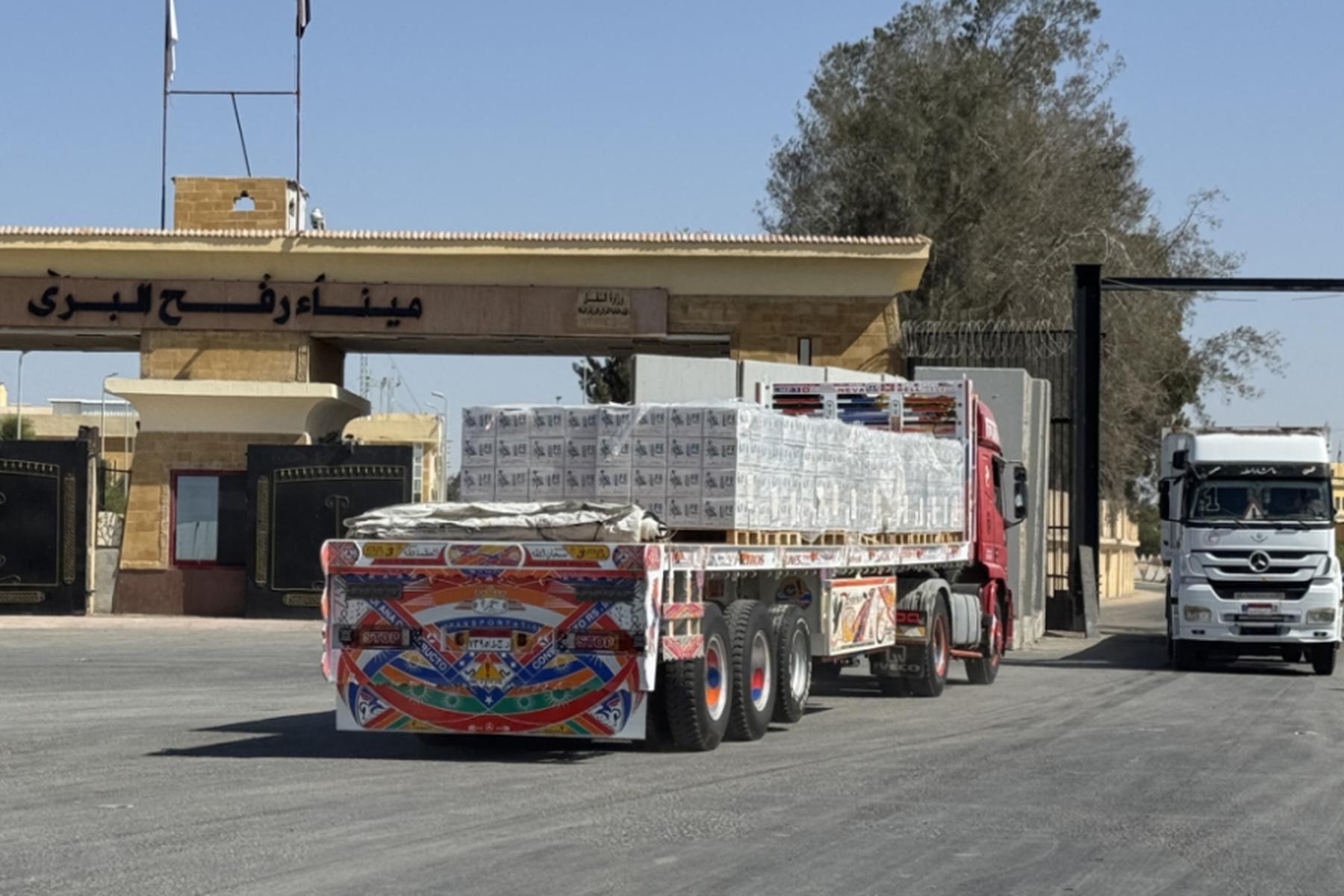 Washington: Hilfsgüter kommen wieder in den Gazastreifen