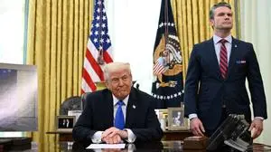 Trump und Hegseth wollen den "Krieger-Ethos" wiederbeleben | Trump und Hegseth wollen den "Krieger-Ethos" wiederbeleben