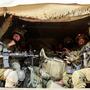 Israelische Soldaten auf dem Weg zum Einsatz im Gazastreifen