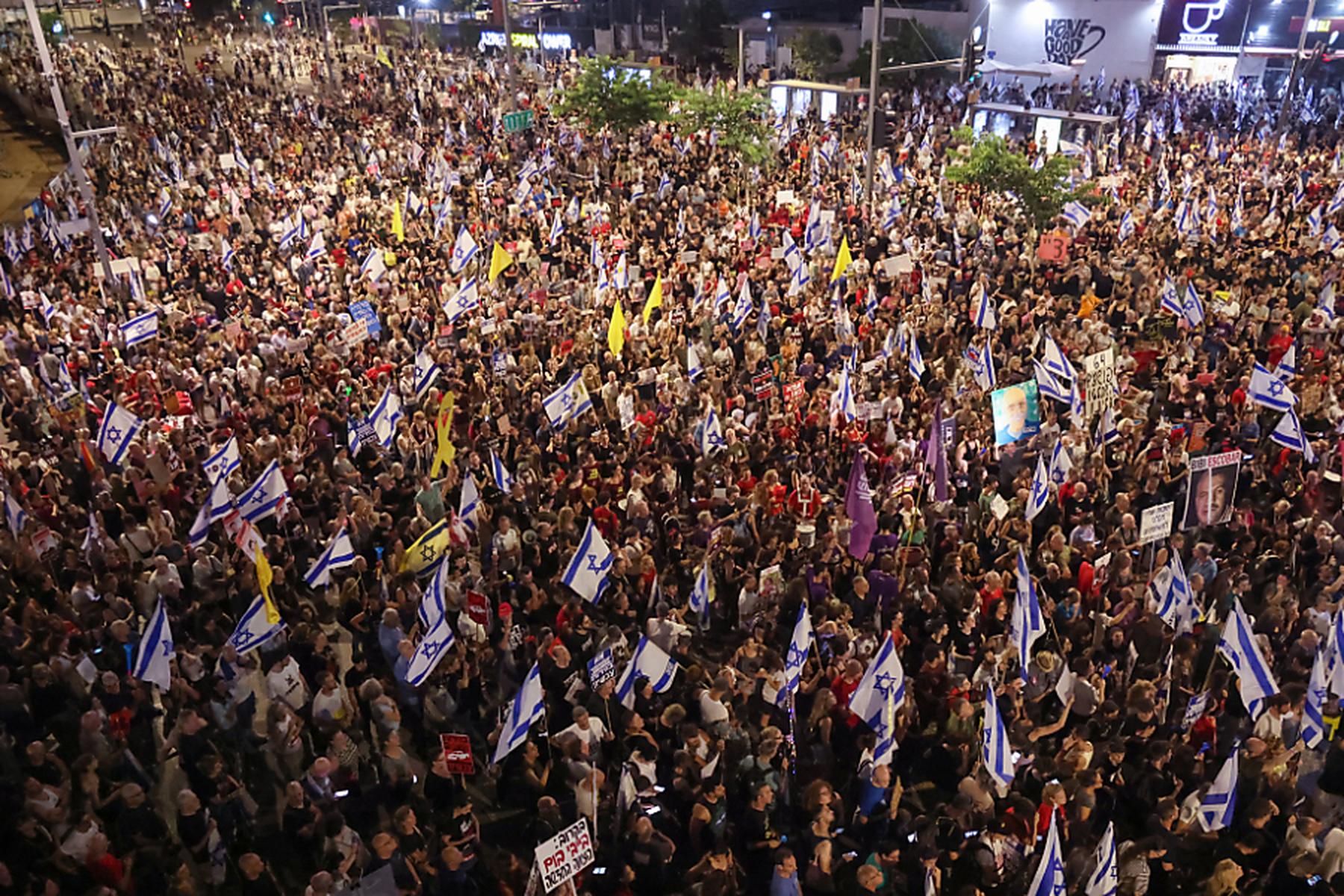 Jerusalem: Tausende demonstrieren in Israel für Freilassung der Geiseln
