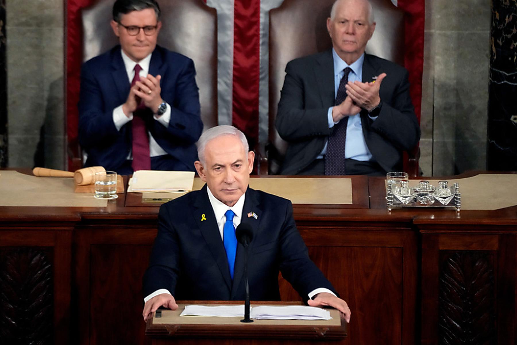 Washington: Netanyahu teilt im US-Kongress gegen Kritiker aus