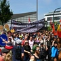 Großdemonstration mit 50.000 Teilnehmern verlief aber friedlich | Großdemonstration mit 50.000 Teilnehmern verlief aber friedlich