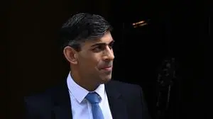 Der britische Premier Sunak sagt der Ukraine Unterstützung zu | Der britische Premier Sunak sagt der Ukraine Unterstützung zu