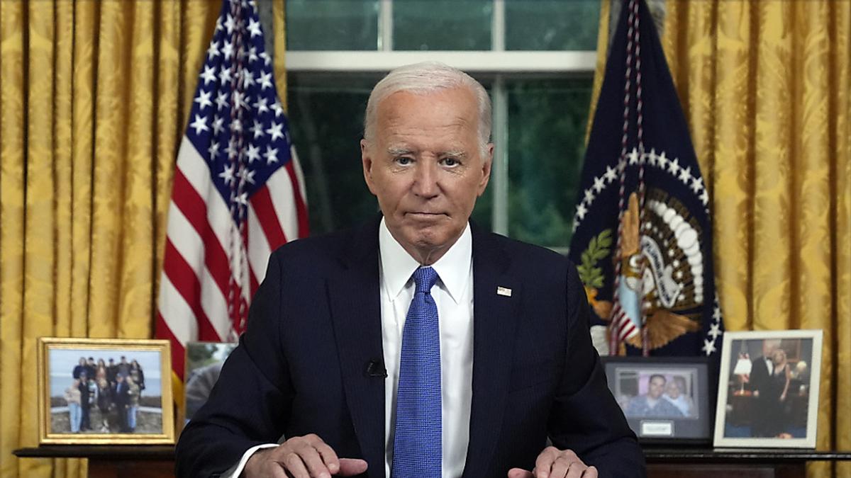 Joe Biden erklärte seinen Rückzug als Präsidentschaftskandidat