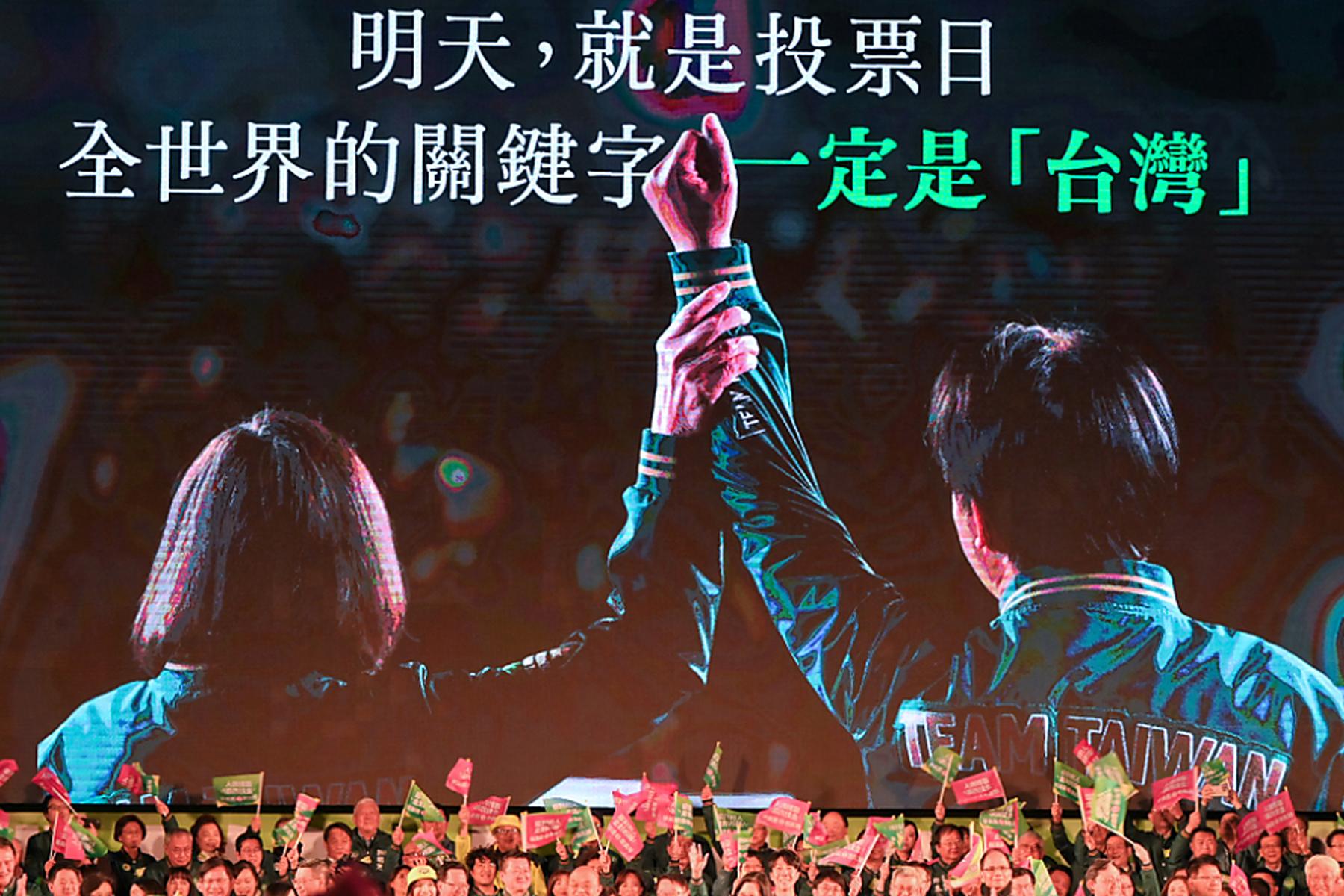 Taipeh | Kandidat von Taiwans Regierungspartei führt laut TV bei Wahl