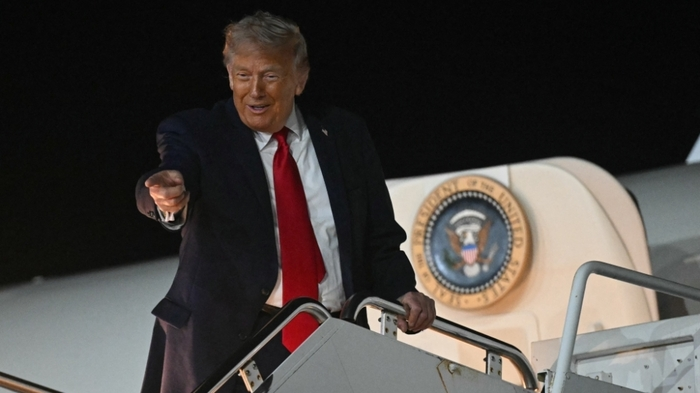 US-Präsident Trump kündigte die Angriffe vorab an | US-Präsident Trump kündigte die Angriffe vorab an