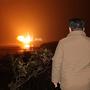 Kim Jong-un beobachtet den Raketenstart | Kim Jong-un beobachtet den Raketenstart