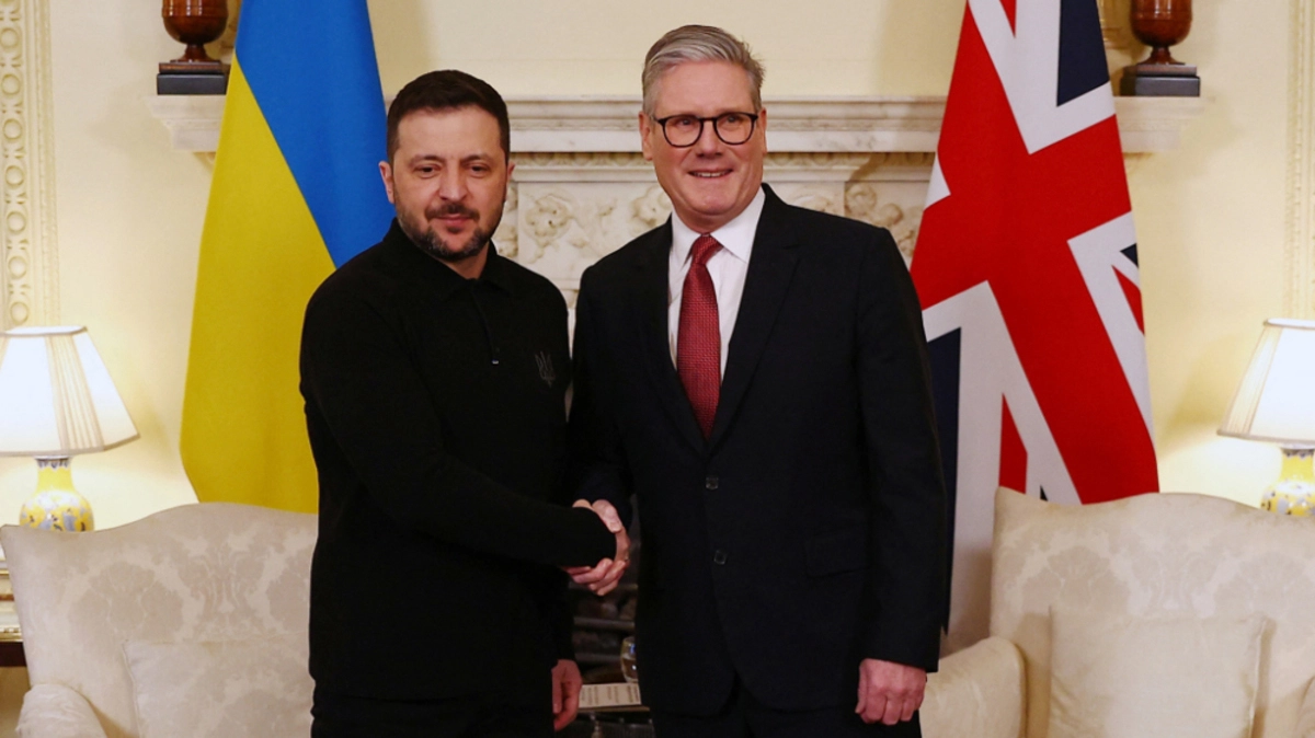 Selenskyj traf Starmer Samstagabend in London | Selenskyj traf Starmer Samstagabend in London