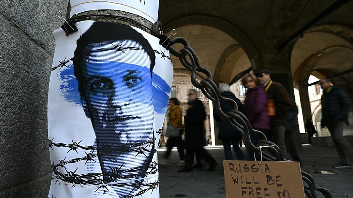 Das Gedenken an Alexej Nawalny soll eingedämmt werden 