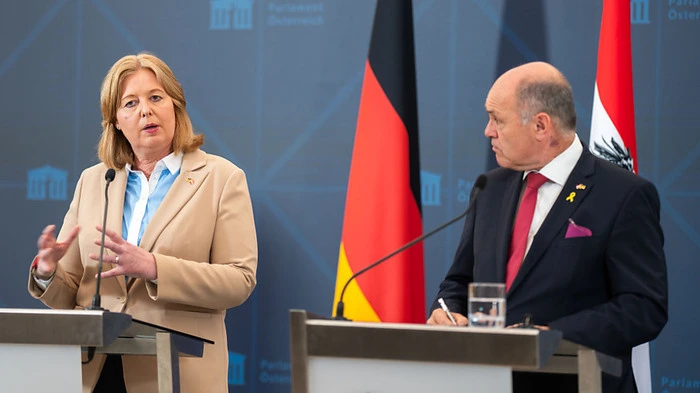 Bundestagspräsidentin Bas will mehr Europa statt mehr Europaskepsis | Bundestagspräsidentin Bas will mehr Europa statt mehr Europaskepsis