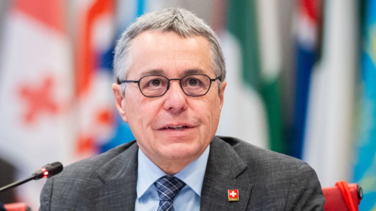 Schweizer Außenminister Cassis stellt Prioritäten von OSZE-Vorsitz vor | Schweizer Außenminister Cassis stellt Prioritäten von OSZE-Vorsitz vor