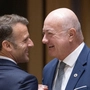 Bundeskanzler Stocker und Frankreichs Präsident Macron beim EU-Gipfel | Bundeskanzler Stocker und Frankreichs Präsident Macron beim EU-Gipfel