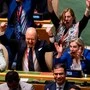 Jubel bei der österreichischen Delegation | Jubel bei der österreichischen Delegation