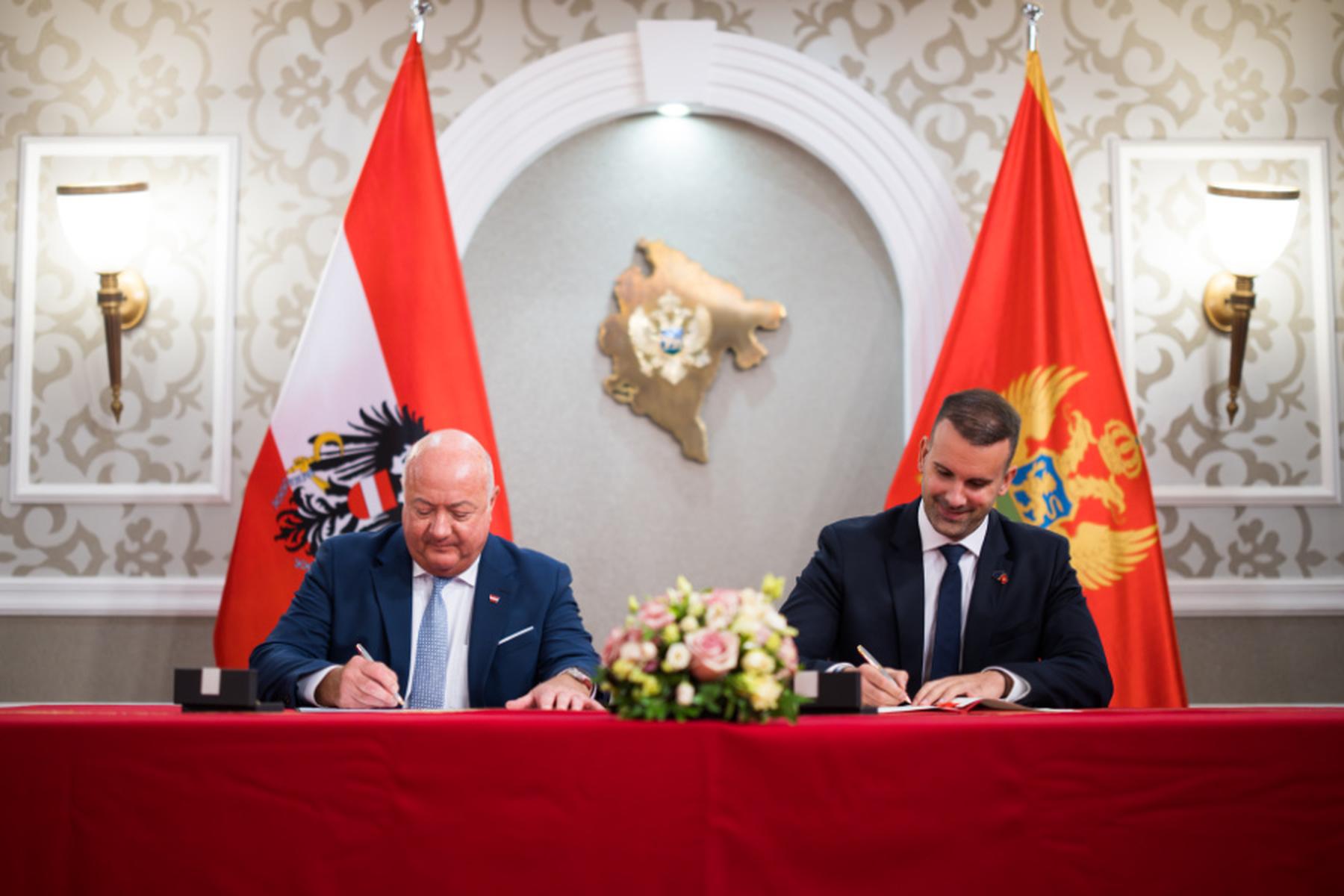 Podgorica: Stocker sagt Montenegro umfassende Hilfe auf Weg in EU zu