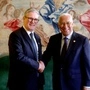 Keir Starmer (links) wird Antonio Costa empfangen (Archivbild) | Keir Starmer (links) wird Antonio Costa empfangen (Archivbild)