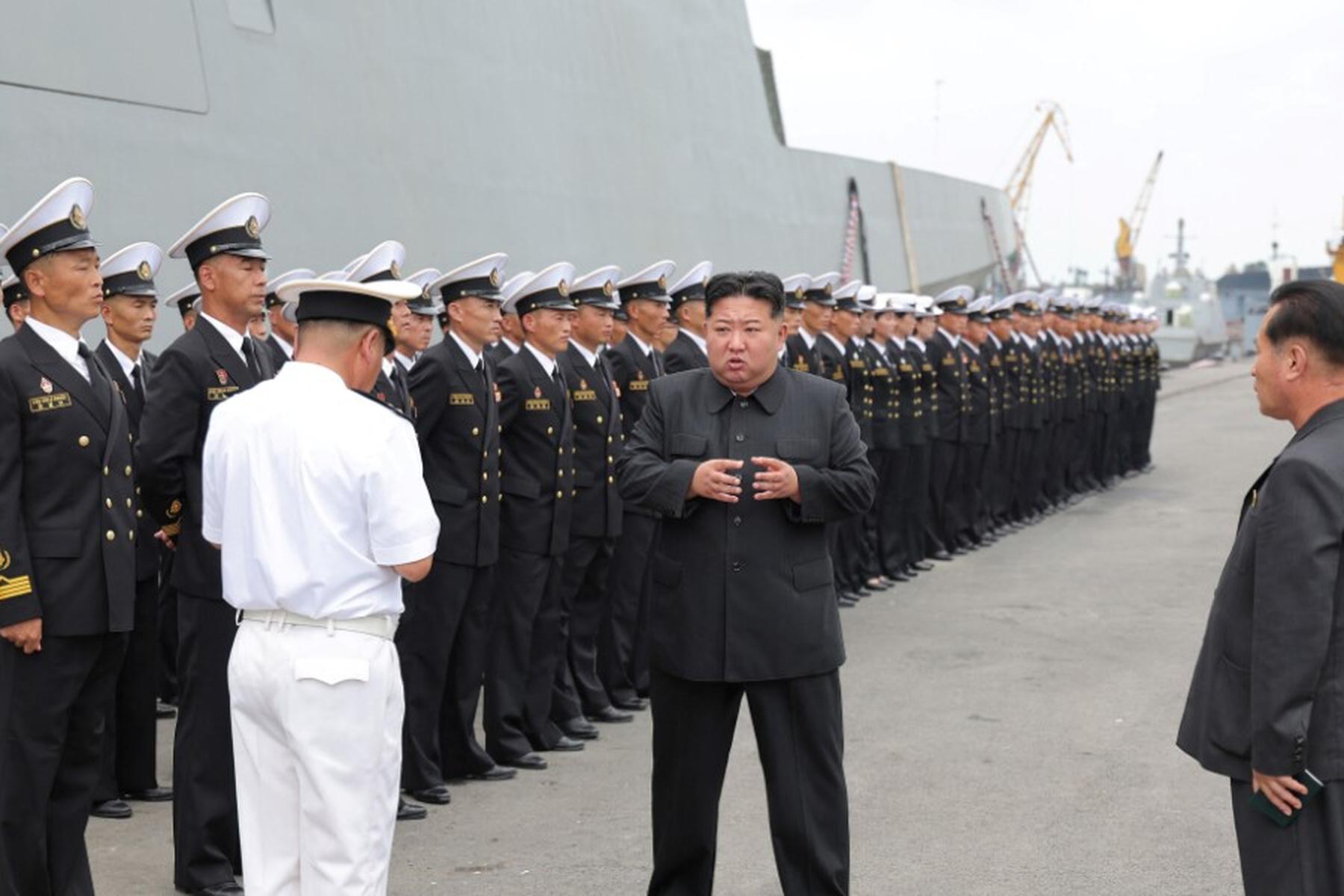 Pjöngjang/Seoul: Nordkoreas Machthaber kündigt weitere atomare Aufrüstung an